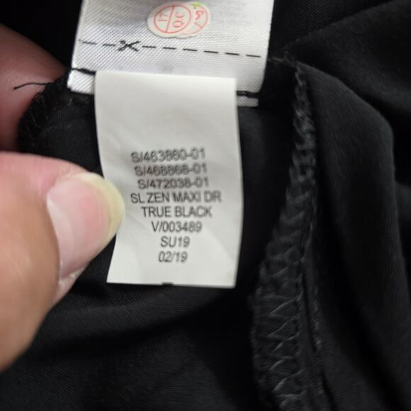 NWT GAP Black Lightweight Sleeveless Summer Beach Dress Size XS Extra Small - Picture 12 of 12